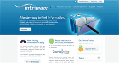 Desktop Screenshot of intrievex.com