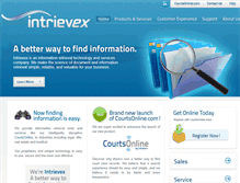 Tablet Screenshot of intrievex.com